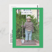Smokey het Beer op Route 66 Briefkaart (Voorkant / Achterkant)