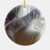 Smokey Keramisch Ornament (Achterkant)