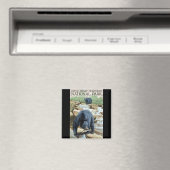 Smokey Mountain Black Beer Geviste koelkastmagneet Magneet (Insitu (Vaatwasser))