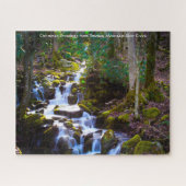 Smokey Mountain River Creek. Jigzaag Puzzle Legpuzzel (Horizontaal)