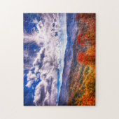 Smokey Mountain River Creek. Legpuzzel (Verticaal)