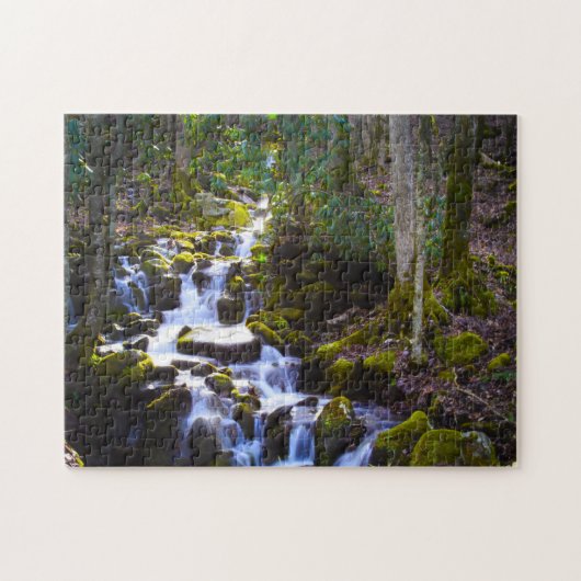 Smokey Mountain River Creek. Legpuzzel (Horizontaal)