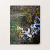Smokey Mountain River Creek. Legpuzzel (Verticaal)