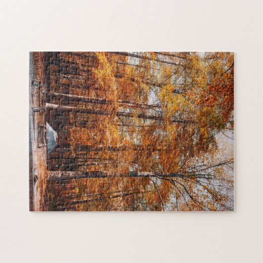 Smokey Mountain River Creek. Legpuzzel (Horizontaal)