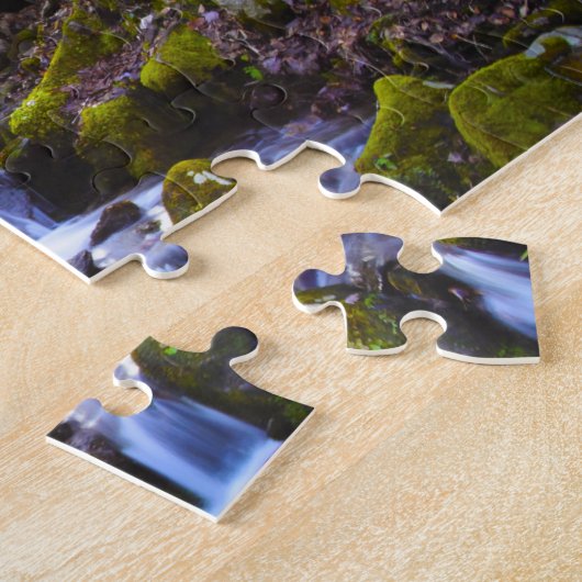 Smokey Mountain River Creek North Carolina Legpuzzel (Zijkant)