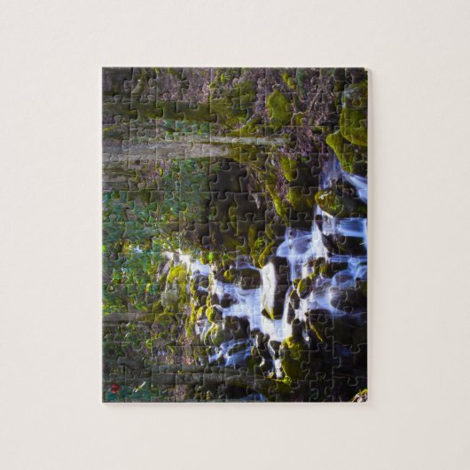 Smokey Mountain River Creek North Carolina Legpuzzel (Verticaal)