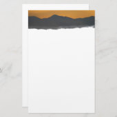 Smokey Mountain Sunrise Briefpapier (Voorkant / Achterkant)