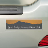 Smokey Mountain Sunrise Bumpersticker (Op auto)