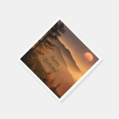 Smokey Mountains Birthday Napkins Servet (Hoek)
