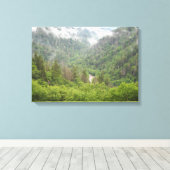 Smokey Mountains Canvas Afdruk (Insitu (Houten vloer))