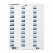 Smokey Mountains Etiket (Full Sheet)