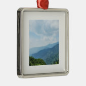Smokey Mountains Metalen Ornament (Rechts)