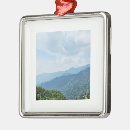 Smokey Mountains Metalen Ornament (Links)