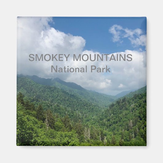 Smokey Mountains National Park magneet (Voorkant)