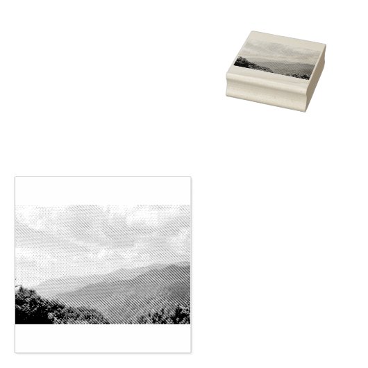 Smokey Mountains Rubberstempel (Gestempeld)