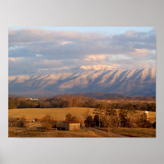 Smokey Mountains, Tennessee Poster (Voorkant)