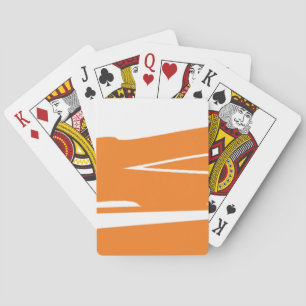 Smokey Orange Pokerkaarten