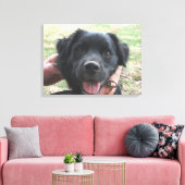 Smokey Poseert Voor de Camera Canvas Afdruk (Insitu (Woonkamer))