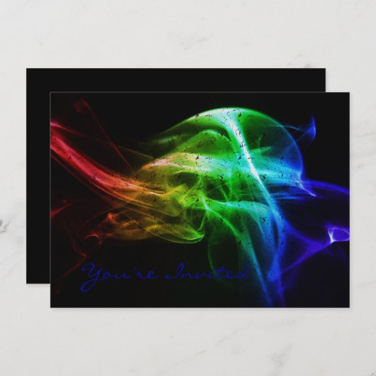 Smokey Rainbow Kaart (Voorkant / Achterkant)