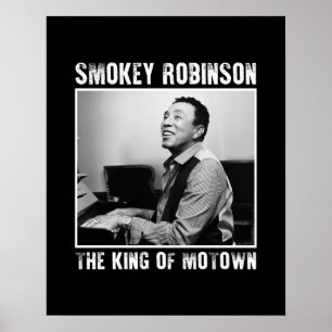 Smokey Robinson De koning van Motown Poster