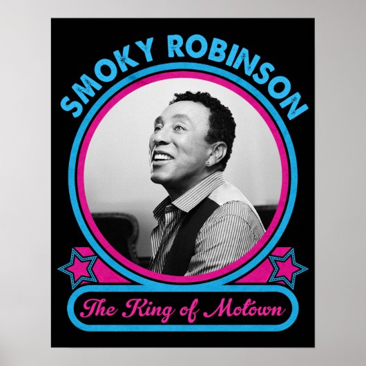 Smokey Robinson De koning van Motown Poster (Voorkant)