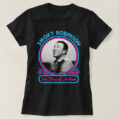 Smokey Robinson De koning van Motown T-shirt (Design voorkant)