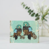 Smokey Roos    OwlsPostcard Briefkaart (Staand voorkant)