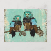 Smokey Roos    OwlsPostcard Briefkaart (Voorkant)