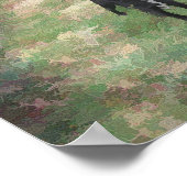 Smokey Soft and Simple Abstract Painting Poster (Hoek)