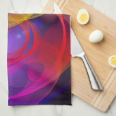 Smokey Swirls Theedoek (Quarter Fold)