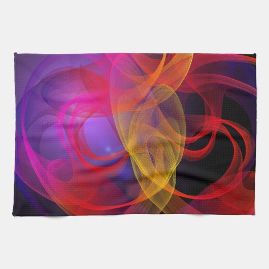 Smokey Swirls Theedoek (Horizontaal)