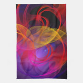 Smokey Swirls Theedoek (Verticaal)