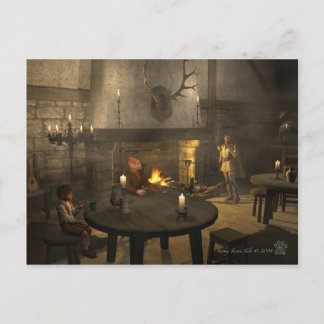 Smokey Tavern Tales Briefkaart