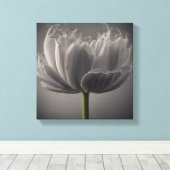 Smokey Tulip Canvas Afdruk (Insitu (Houten vloer))