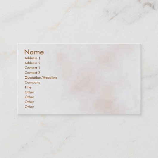 Smoki Visitekaartje (Voorkant)