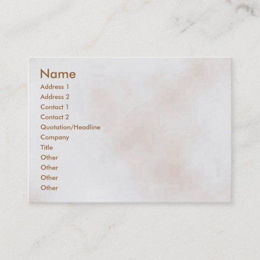 Smoki Visitekaartje (Voorkant)