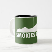 Smokies alsjeblieft tweekleurige koffiemok (Voorkant links)