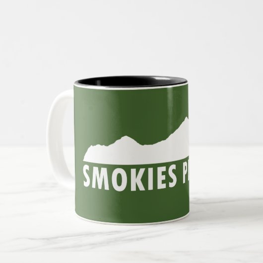 Smokies alsjeblieft tweekleurige koffiemok (Voorkant links)