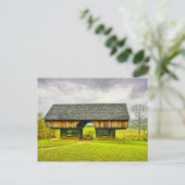 Smokies Cades Cove Cantilever Barn Tipton Place Briefkaart (Staand voorkant)