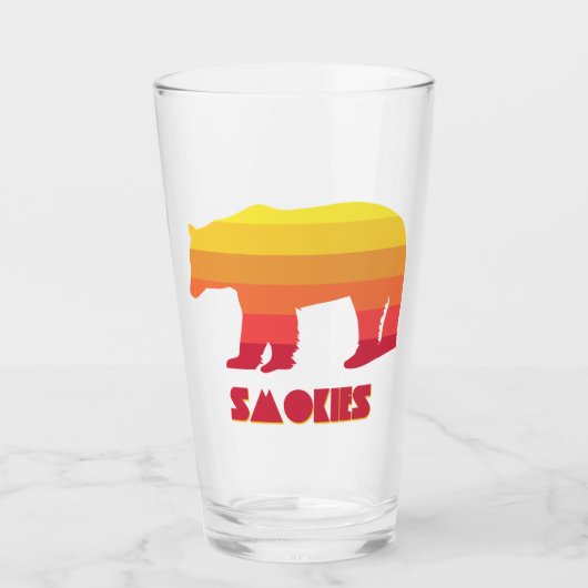 Smokies Rainbow Beer Glas (Voorkant)