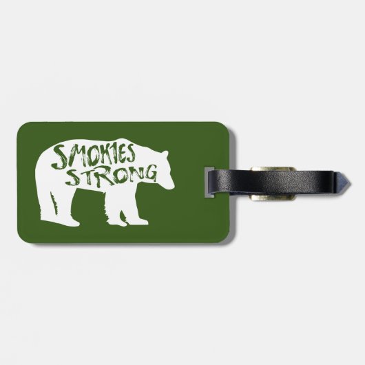 Smokies Sterk Beer Bagagelabel (Achterkant horizontaal)
