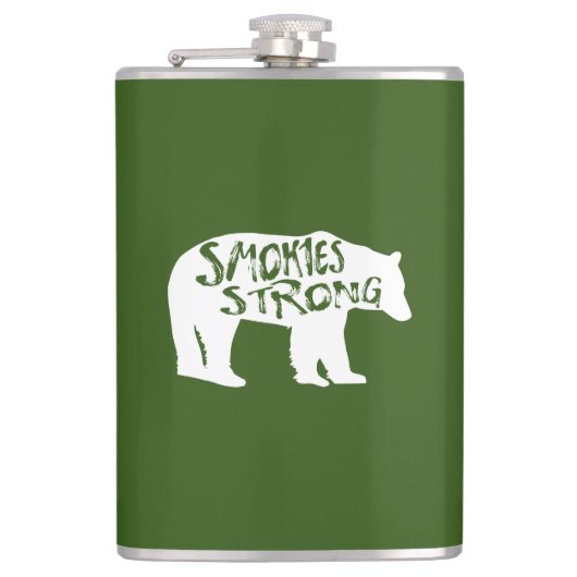 Smokies Sterk Beer Heupfles (Voorkant)