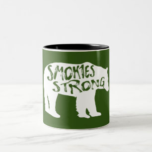 Smokies Sterk Beer Tweekleurige Koffiemok