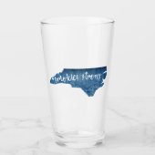 Smokies Sterke North Carolina Houtkorrel Glas (Voorkant)