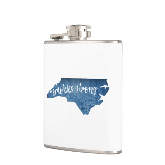 Smokies Sterke North Carolina Houtkorrel Heupfles (Links)