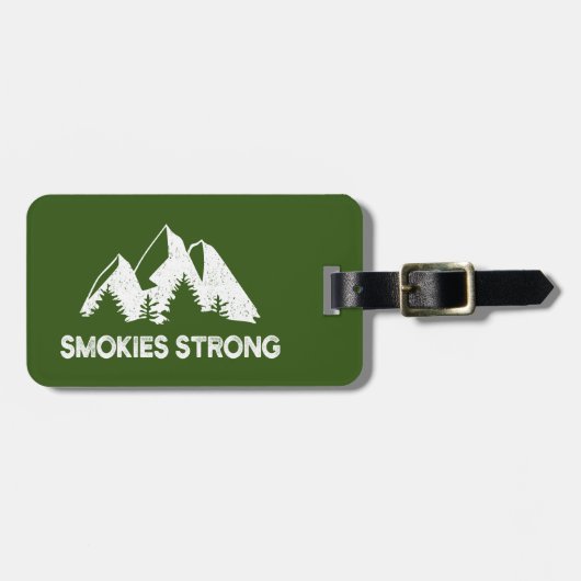Smokies Strong Bagagelabel