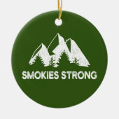 Smokies Strong Keramisch Ornament (Voorkant)