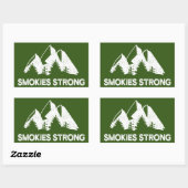 Smokies Strong Rechthoekige Sticker (Vel)