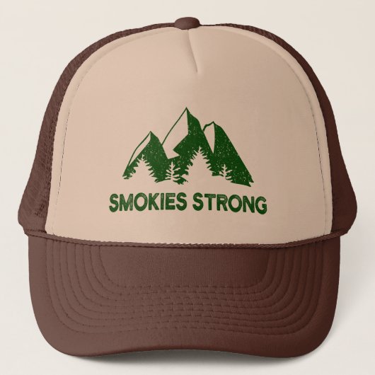 Smokies Strong Trucker Pet (Voorkant)