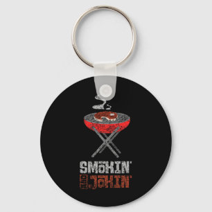 Smokin' and Jokin' Grill Meat Recreatie Grillen BB Sleutelhanger